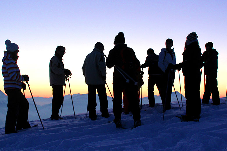 Funevents Schneeschuhtouren Abendtouren 6