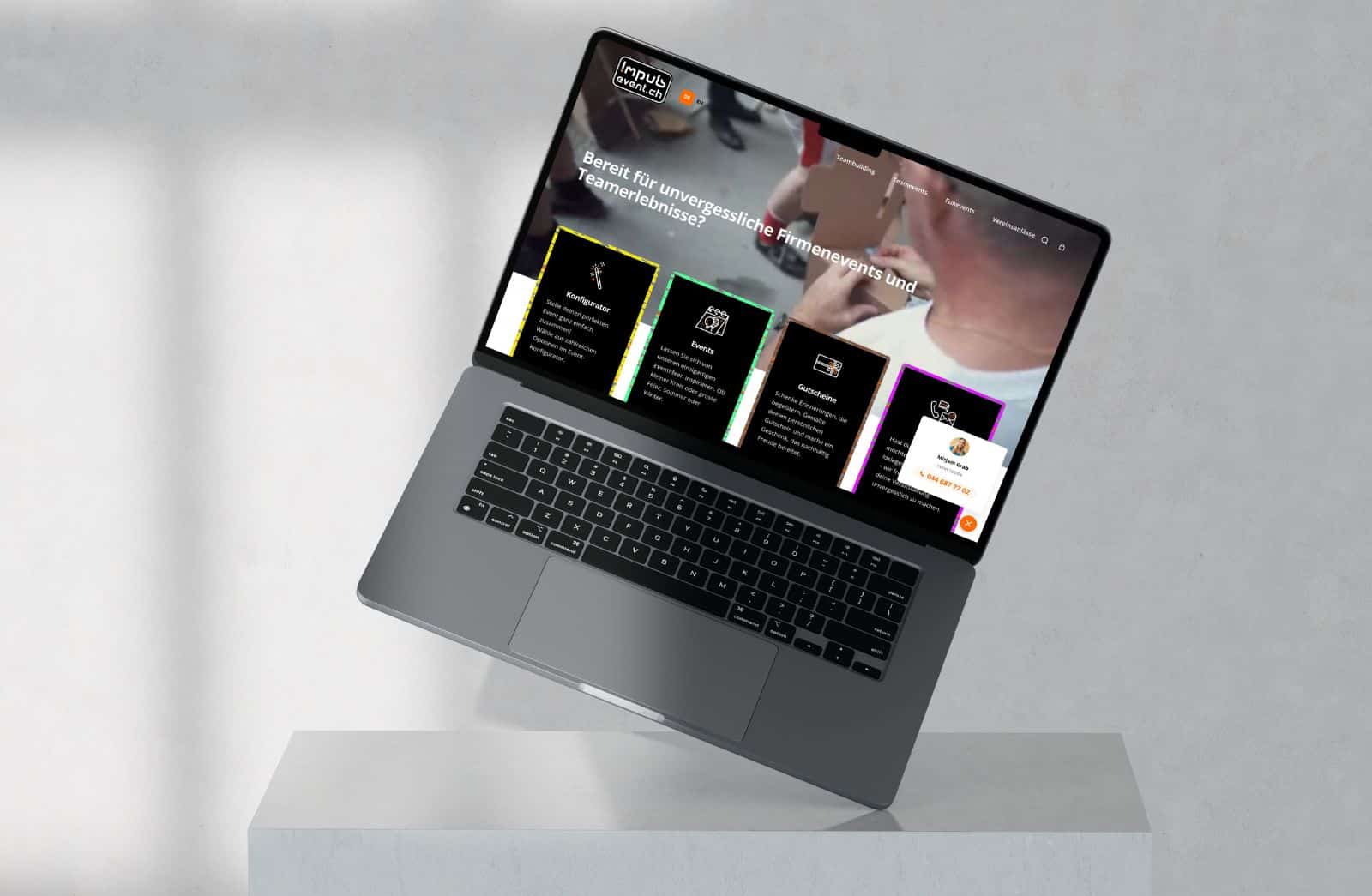 Unsere Webseite im neuen Look – moderner, frischer, impulsiver!