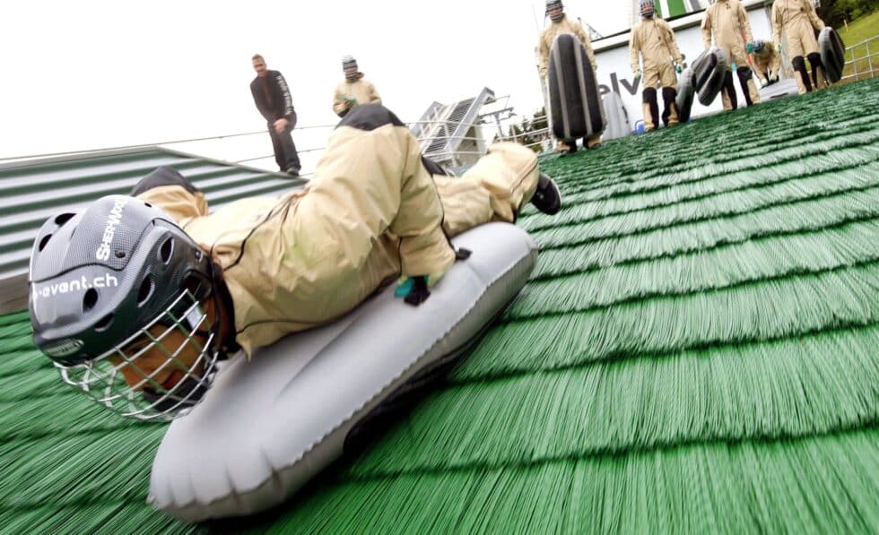 Erlebnisgutschein – Airboarden auf der Sprungschanze